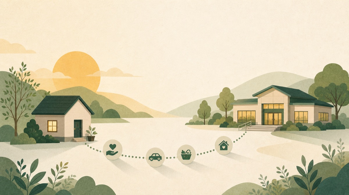장기요양 등급이 안 나왔다면, 돌봄은 어디서 받을 수 있을까요 — 노인맞춤돌봄서비스의 구조와 신청 순서